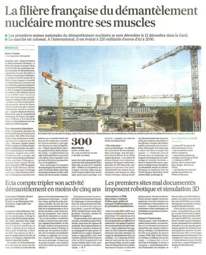 La filière francaise du démantèlement nucléaire